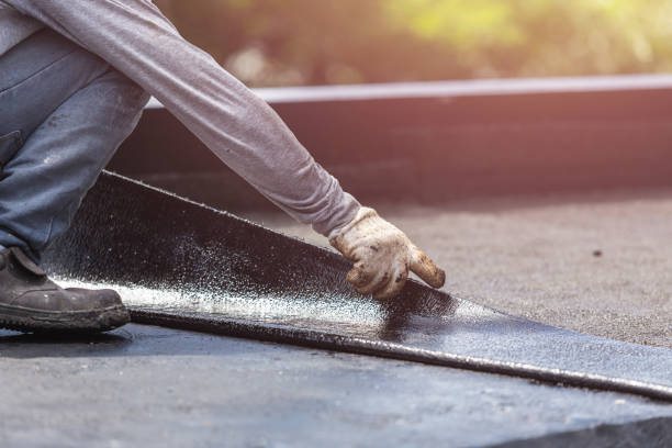 Professional Crawl Space Encapsulation technician working in Bryan, OH